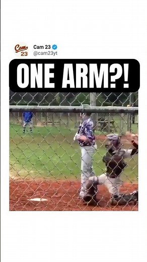 one arm catcher.. 🥹