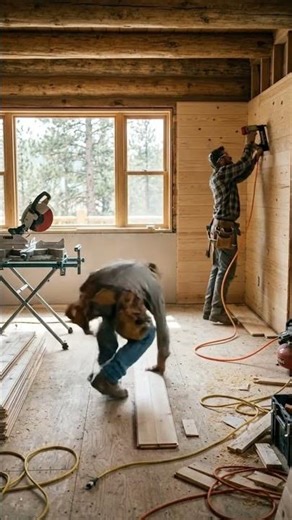 Transforming a Cold Mountain Cabin Into the Coziest Living Room Ever #mountainvilla #interiordesign