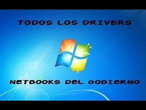Drivers de Netbook del Gobierno