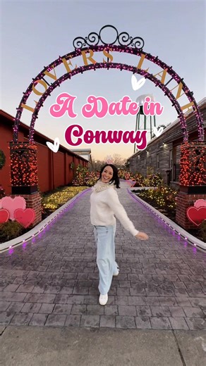 Downtown Conway always goes all out for the holidays. I missed seeing the Valentines Decor last year so of course we were excited to check it out this year. 📸They have so many photo opportunities throughout downtown and offering complimentary Gondola rides at the river walk. Don’t forget about lunch at Whitakers. 🍣🥢 So many fun and affordable ways to celebrate this year. Is downtown Conway on your must do list? Follow me for more date night diaries around Myrtle Beach and beyond. #conwaysc #d