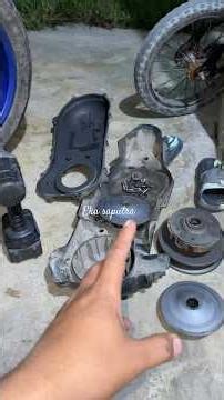 CAUSES OF THE AEROX MOTORCYCLE'S ENGINE SOUND BEING ROUGH #viral #aerox #nmax #motorcycle worksho...