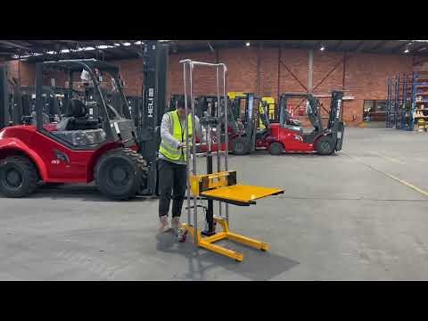 JIALIFT 400KG MANUAL PLATFORM STACKER