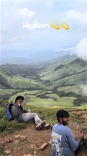 Kudremukha magic above the clouds 🌿 #Best trek in karnataka #travel #
