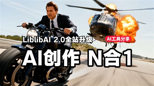 AI创作All in one，Liblib2.0全站升级 AI Studio一站式生图、改图、生视频、视频特效、ComfyUI集成