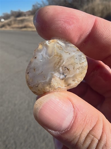 Discovering Agates on Montana Roads