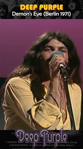 Deep Purple - Demon's Eye (Berlin 1971) #ritchieblackmore #iangillan #classicrock #rock