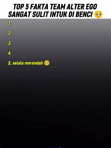 Alter Ego: Rising Stars in Mobile Legends