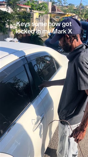Car keys locked in car #markx #carkeys | mark x
