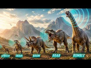 What Did Dinosaurs Really Sound Like? (Real Sound Comparison)