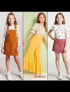 Casual outfit ideas for kids girls || Latest dress designs for kids girls 2020