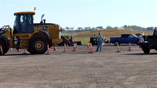 Operators test skills at public works roadeo