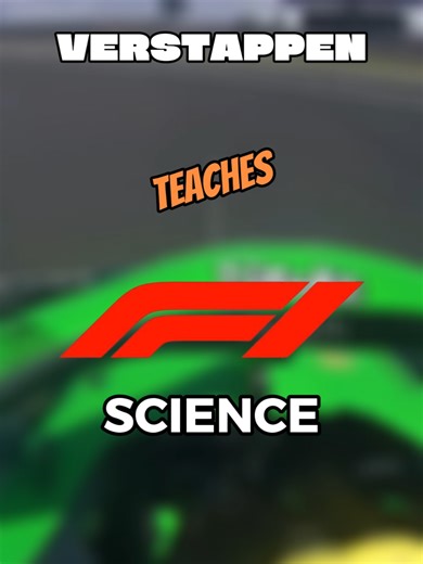 Verstappen Teaches F1 Science: Average Speed Calculations