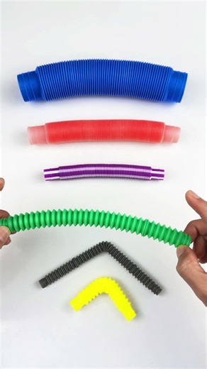 Creating Style Crunchy Sound Hook POP-TUBE #diy #satisfyingvideos #relaxing #oddasmr #poptubesounds