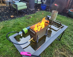 Tactical Ammo Can Portable Propane Fire Pit