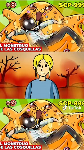 SCP 999 - El monstruo de las cosquillas en animación