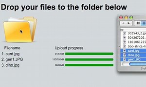 Firefox 3.6 file upload via drag and drop