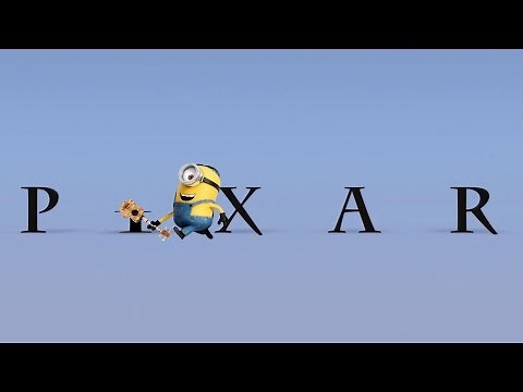 Stuart Minion Hit The Guitar Spoof Pixar Logo