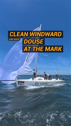 Clean Douse! ⛵️ Fredo la Estrella del Norte Nails Windward Drop at the Gate #sailing