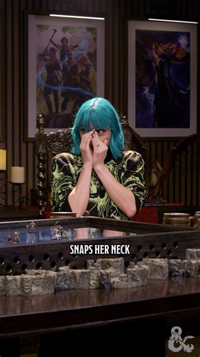 Dungeons & Dragons on Instagram: "She died on the first turn! Watch the full video through the link in our bio."