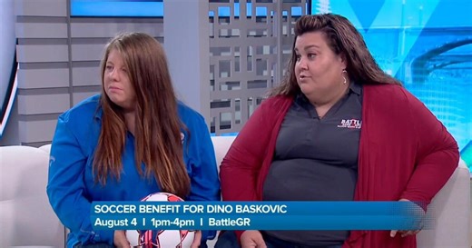 Soccer fundraiser to support Dino Baskovic and his family during cancer journey