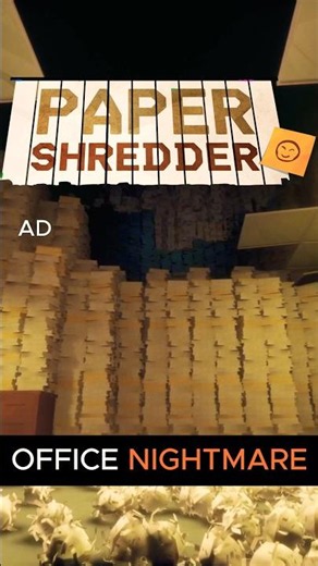 [ad] This Job Pays $1,000,000... But There's a Catch | Paper Shredder #ad #papershredder