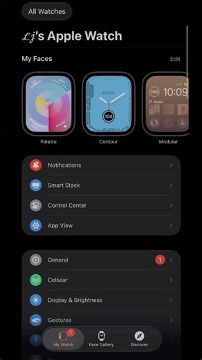 Updating Apple Watch on iPhone (watchOS 26.4 Beta 1) #watchos #ios26beta #ios26beta #applewatch