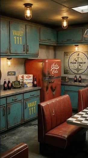 Building the Fallout Vault Kitchen ☢️