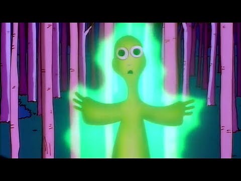 The Simpsons - Homer meets an Alien