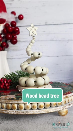 DIY Wood Bead Trees: Simple Craft for Everyone