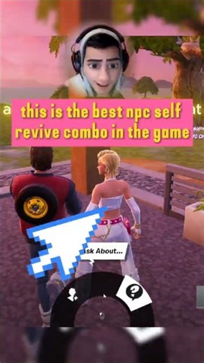 Best NPC revive combo in #fortnite chapter 7