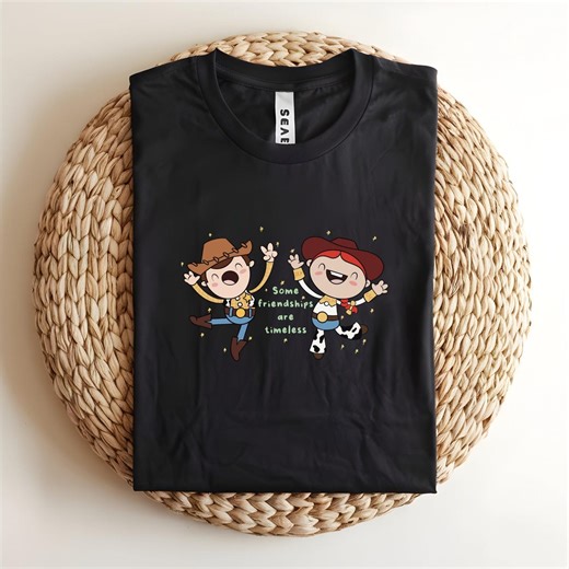 Woody und Jessie Shirt, Toy Story Besties T-Shirt, Disney Beste Freunde Passende Shirts, Zeitloses Freundschaftsgeschenk, Toy Story Land Outfit, BFF Top - Etsy.de
