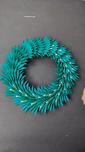 1.7M views · 14K reactions | Christmas Special Craft Ideas | #fb #reels #virals #Christmas #wallhanging #homedecor #papercraft #crafts | Imaginative Puja | Facebook