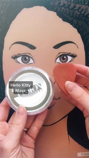 Creative Hello Kitty Face Paint Ideas
