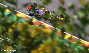 Vettel perplexe après sa crevaison