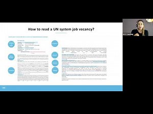 How to read a job vacancy for the United Nations system?