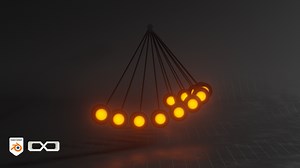 Create Procedural Pendulum Waves Effect With Geometry Nodes In Blender 2.93