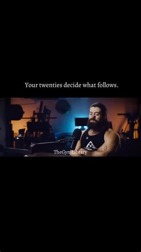 TheGymLibrary on Instagram: "I’ve met people who regret their ‘live it up’ twenties… and people who regret their ‘work it up’ twenties. And the truth is, most people in their twenties don’t actually know what they want. But here’s what is clear in your twenties: you know how to work. You know how to show up, build skills, move forward, and create momentum. That part isn’t confusing. So instead of chasing a vague idea of ‘living it up,’ you take the known path — work, discipline, progress — and a