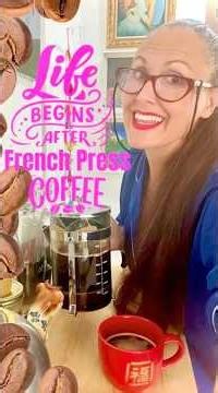 Perfect French Press Coffee How To - To Reduce Microplastics