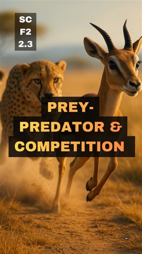 SCIENCE FORM 2 [2.3 : Prey-predator & Competition]
