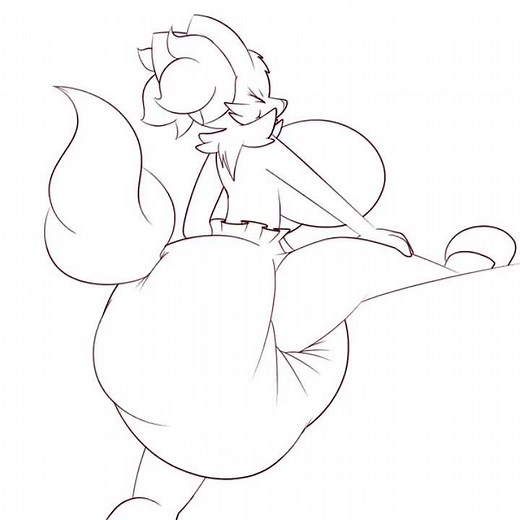 Diaper messing animation! :3 [Idk who made this but the animation isn’t mine]