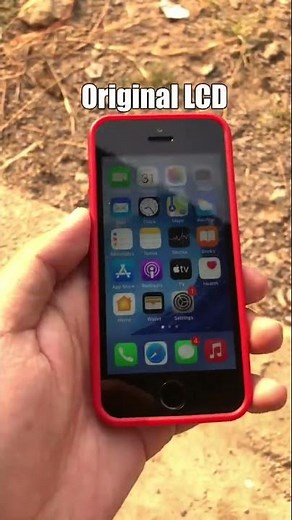 iPhone SE Original LCD vs Copy LCD #iphone #iphone4s #display