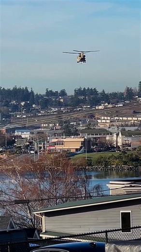 Opulent Realm on Instagram: "A planned heavy-lift operation involving a helicopter and an aircraft in a harbor was postponed due to safety concerns during an initial lift attempt. Location: The incident took place in Oak Harbor (Washington state) on January 20, 2026. The Lift: A Chinook helicopter was attempting to relocate a vintage PBY aircraft to a new location for the Pacific Northwest Naval Air Museum. Reason for Failure: As the helicopter increased lift, the PBY aircraft did not maintain a