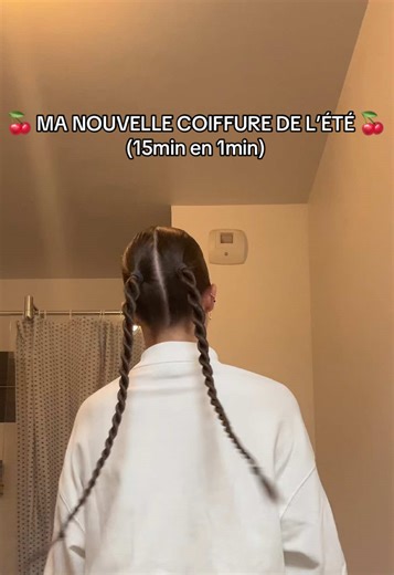 Nouvelle Coiffure d'Été Facile pour Cheveux Longs