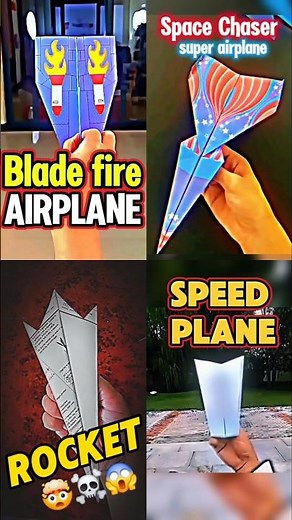 99% Can’t Fold These! ✈️ 4 Easiest Paper Airplanes Anyone Can Make! 🤯