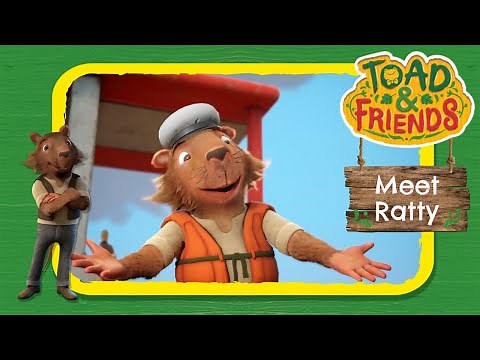 Let's Meet The Amazing Ratty! 🐀 | Toad & Friends Official