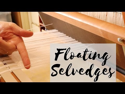 How to install floating selvedges