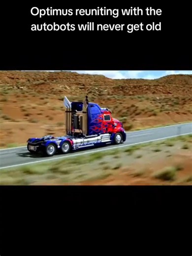 optimus reuniting with the autobots will never get old #optimusprime #transformers #movie #trending #fyp