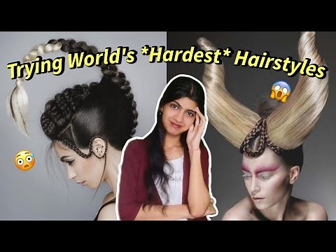 I Tried World's Hardest Hairstyles 🤯😱*paas or fail?* | Raashi Purohit