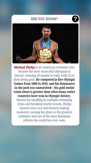 1K views · 18 reactions | Michael Phelps, the American swimmer,...