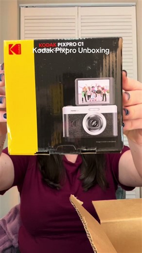 $100 Kodak Pixpro Unboxing, and yes it is my fault to give my camera to someone at a festival 😖 Never again #kodak #kodakcamera #digitalcamera